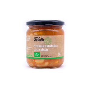 Alubias estofadas con seitán 350g