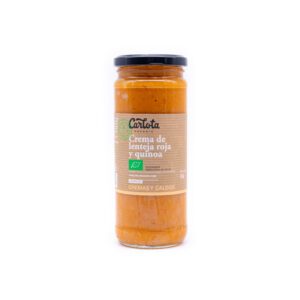 Crema de lenteja roja y quinoa 450g