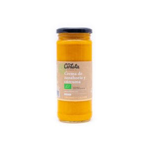 Crema de zanahoria y cúrcuma 450g