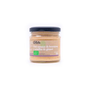 Paté untable de berenjena y girasol 180g