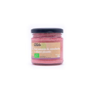 Paté untable de remolacha  y rábano picante 180g
